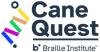 Braille Institute Cane Quest logo.